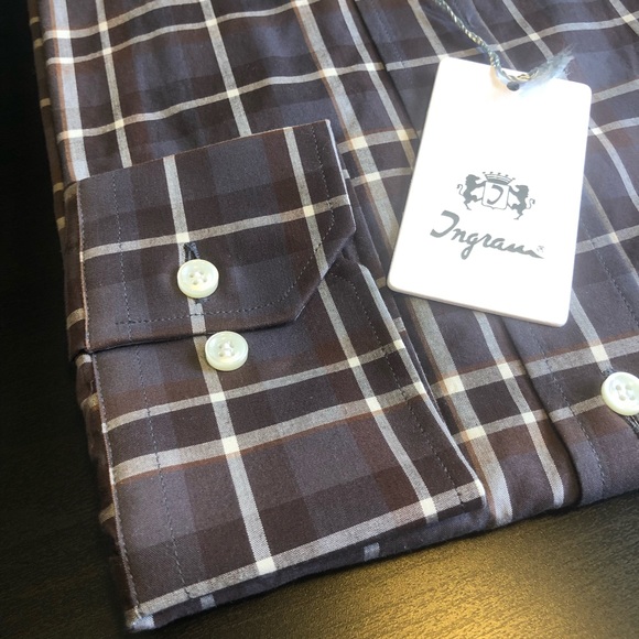 Ingram Made In Italy Button Down Shirt XL - Picture 3 of 6